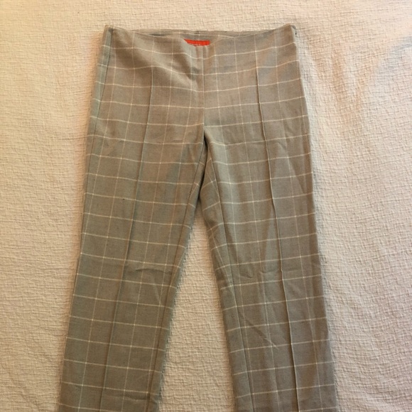 Anthropologie grey check flannel pants - Picture 2 of 4